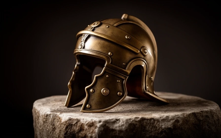 Gladiator helmet